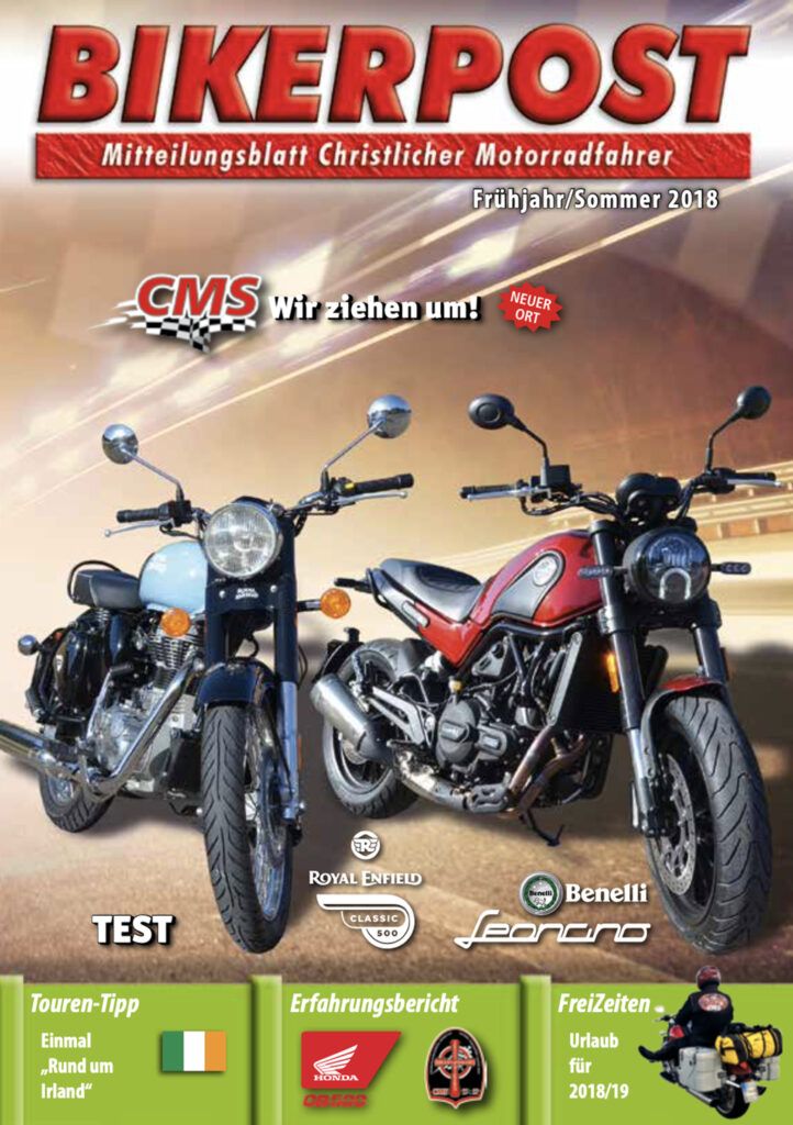 Bikerpost CMS Ausgabe Frühjahr 2018