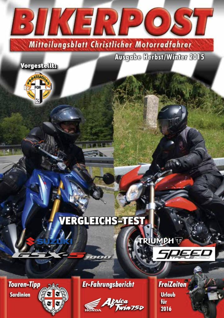 Bikerpost CMS Ausgabe Herbst 2015