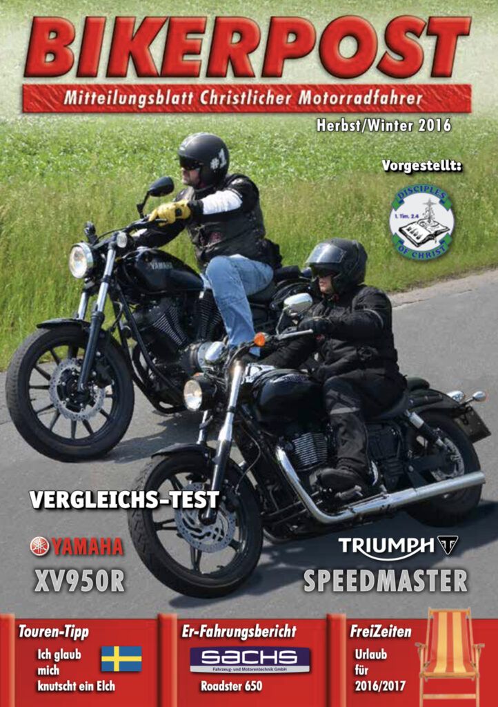 Bikerpost CMS Ausgabe Herbst 2016
